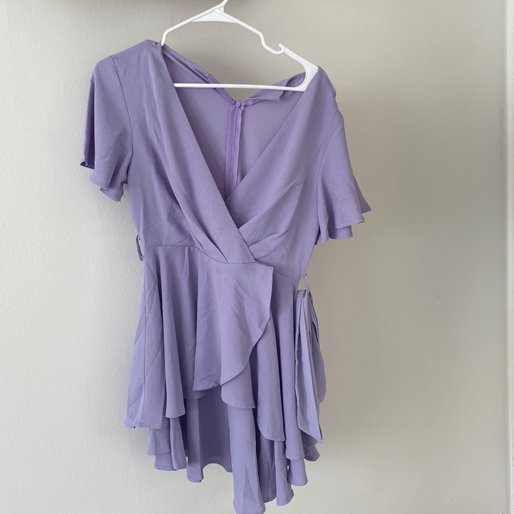 Purple dress from Amazon